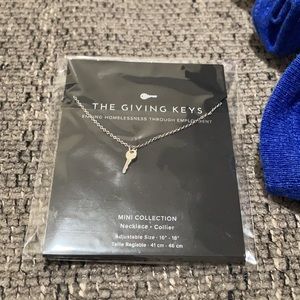 The giving key necklace